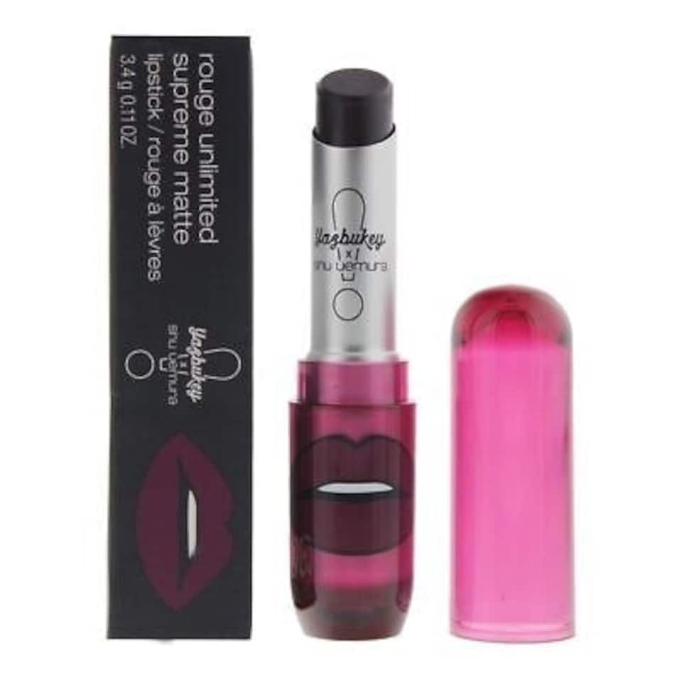 image 1 of Shu Uemura Yazbukey Rouge Unlimited Supreme Matte Lipstick 3.4g - Grape Jam N/A