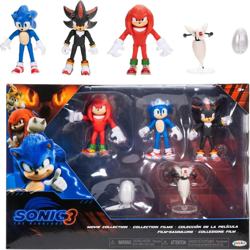 Sonic The Hedgehog Figure Set Tesco Groceries