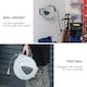image 5 of DURHAND Retractable Air Hose Reel Auto Self-Winding Wall Mounted 1/4" 15m+140cm