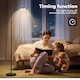 image 7 of Emitto LED Floor Lamp Dimmable Standing Reading Light Remote Control Black 12W