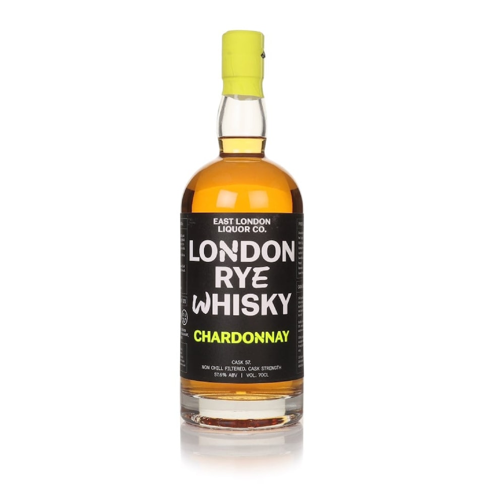 image 1 of East London Liquor Co. Chardonnay London Rye Whisky cask 57 | Clear