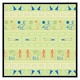 image 2 of Hieroglyphic egyptian language symbols (Picture Frame) Brown / L