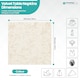 image 2 of Square Crushed Velvet Napkins, Cloth with Hemmed Edges Napkins - 20 Inch