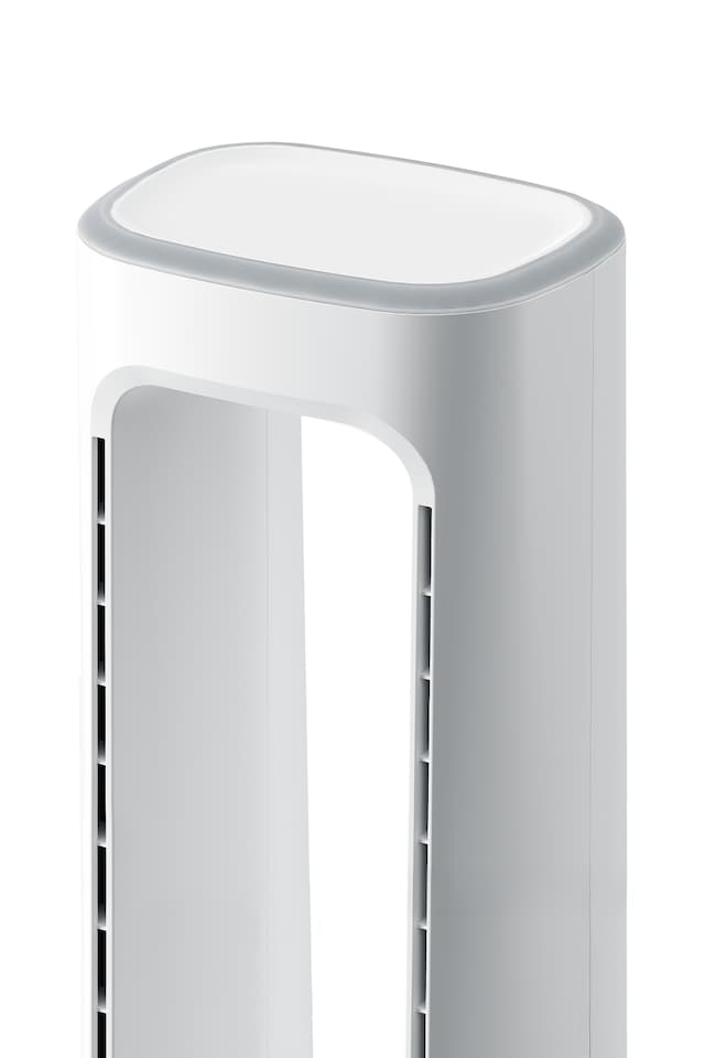 image 1 of Pro Breeze OmniAir Premium Bladeless Tower Fan and Air Purifier with Smart App Control - White