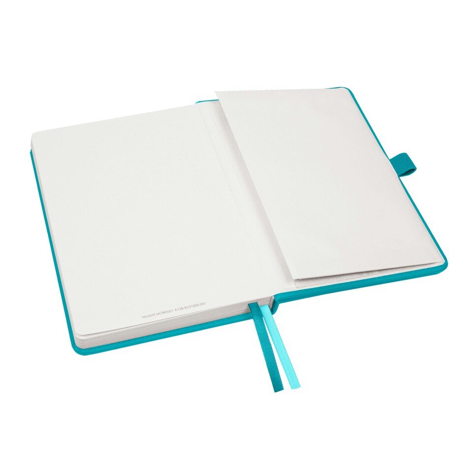 image 1 of Notes London A5 Italian Styled Moretti Notebook Teal