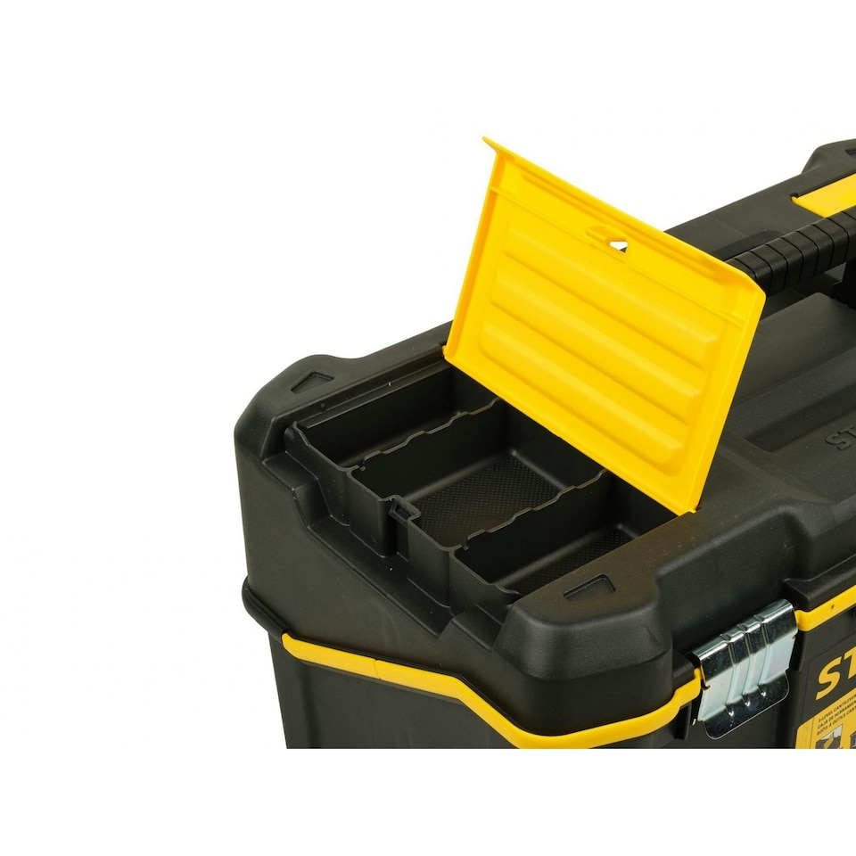 image 1 of Stanley Hand Tools Essentials Cantilever Toolbox 49cm (19in) - Multi Colour - One Size Multi
