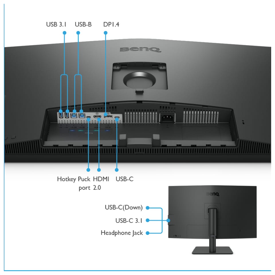 image 1 of BenQ PD3205U 31.5-Inch 4K Ultra HD IPS 60 Hz LED Flat Monitor