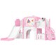 image 1 of AIYAPLAY 7 in 1 Toddler Slide Set, Frog Theme Playset with Basketball Hoop