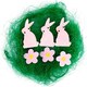 image 1 of Assorted Easter Arts & Crafts Bonnet Embellishments Kit