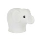 image 1 of BHS Glow Kid's LED Elephant Table Lamp, White | White | White