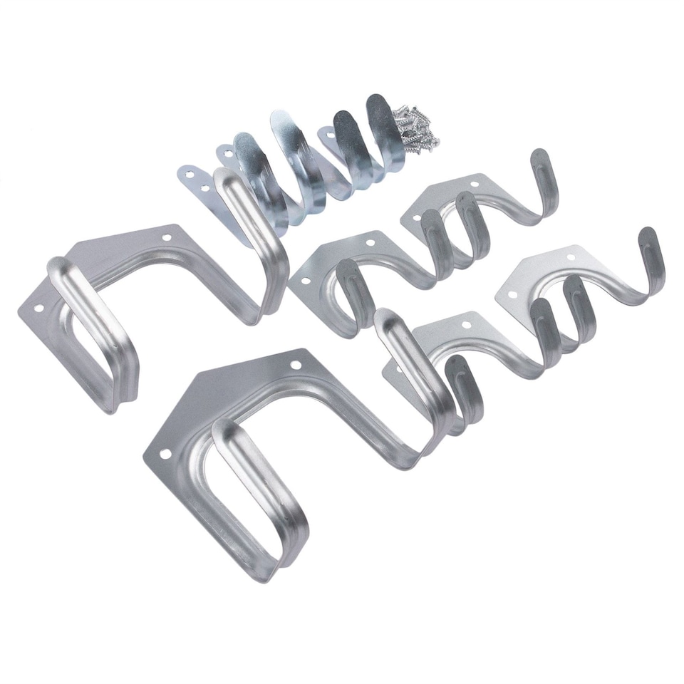 image 1 of Blackspur Iron Shed Hooks Set - Pack of 10