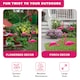 image 4 of Garden Flamingo Pair Ornaments with Ground Spikes Decor Durable PE Weatherproof