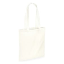 Westford Mill Organic Natural Dyed Tote Bag - Sea Salt - One Size White