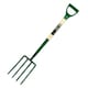 image 2 of Pegdev Ergonomic Steel Garden Fork 30" Handle Blade Forged Durable