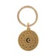 image 1 of Something Different Astrology Wheel Keyring - Gold - One Size