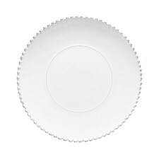Costa Nova Pearl White 33cm Round Platter/ Charger