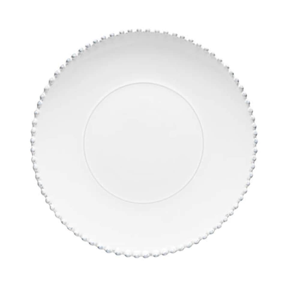 Costa Nova Pearl White 33cm Round Platter/ Charger
