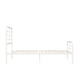 image 3 of Millie Metal Bed White, King Size