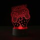 image 6 of Personalised Name Gaming LED Colour Changing Night Light