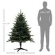 image 3 of HOMCOM 5ft Artificial Spurce Christmas Tree with 1121 Branches