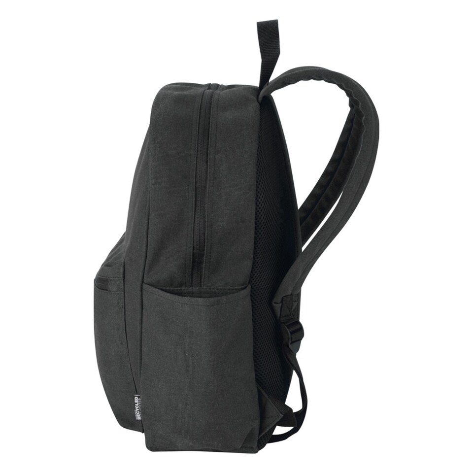 image 1 of Floso Zaino Plain Canvas 16L Backpack | Blue | Navy | One Size | 1
