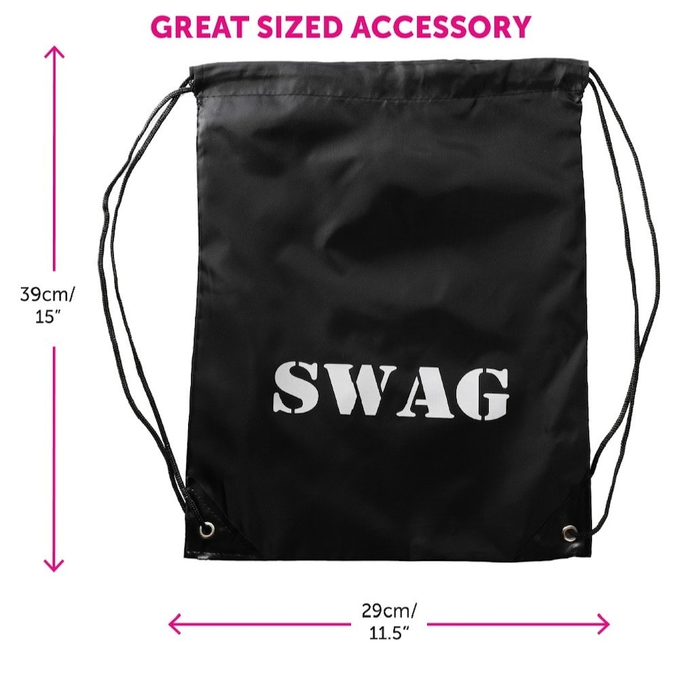 image 1 of Storybook Accessory Set - Necklace, Walking Stick & Bag Black | One Size