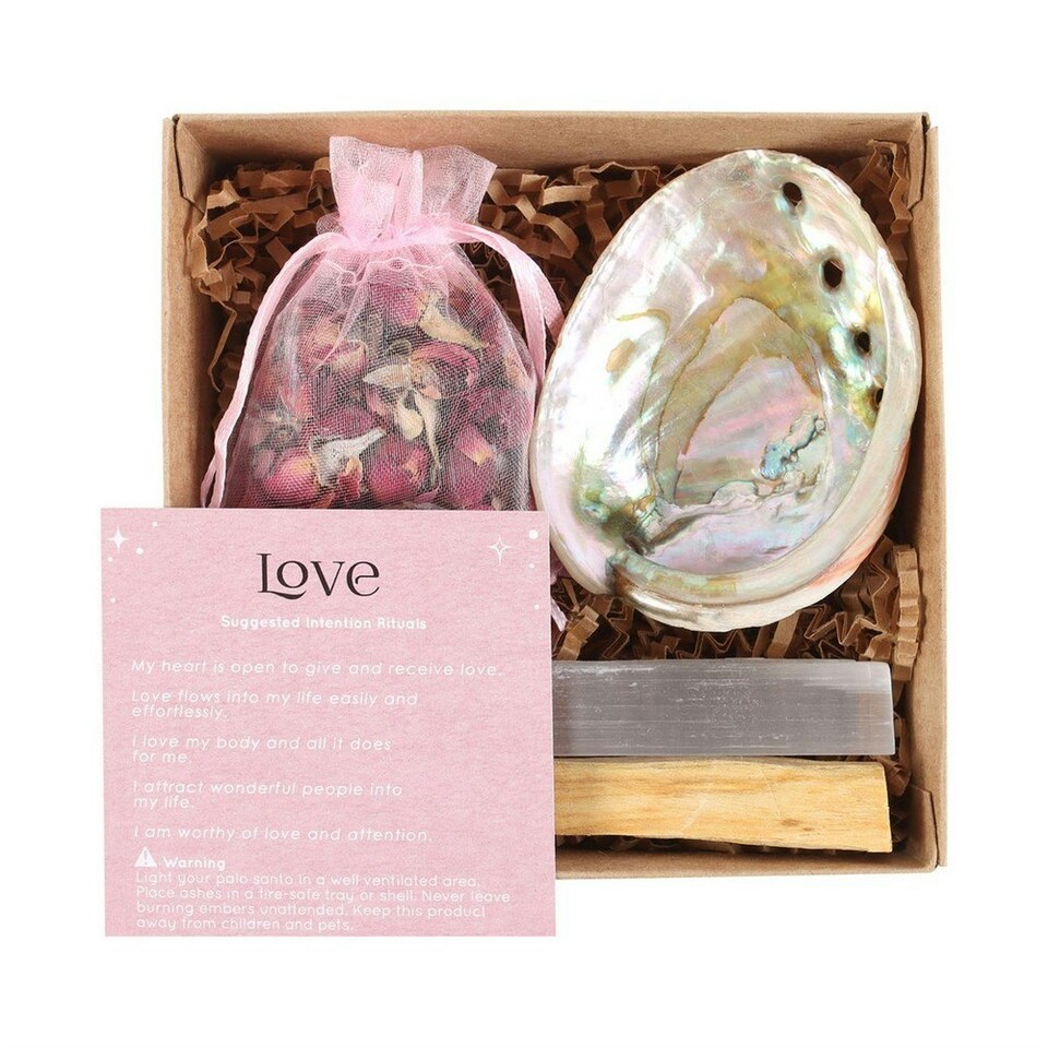 image 1 of Something Different Herbal Magick Self Love Spell Kit - White/Pink/Brown - One Size