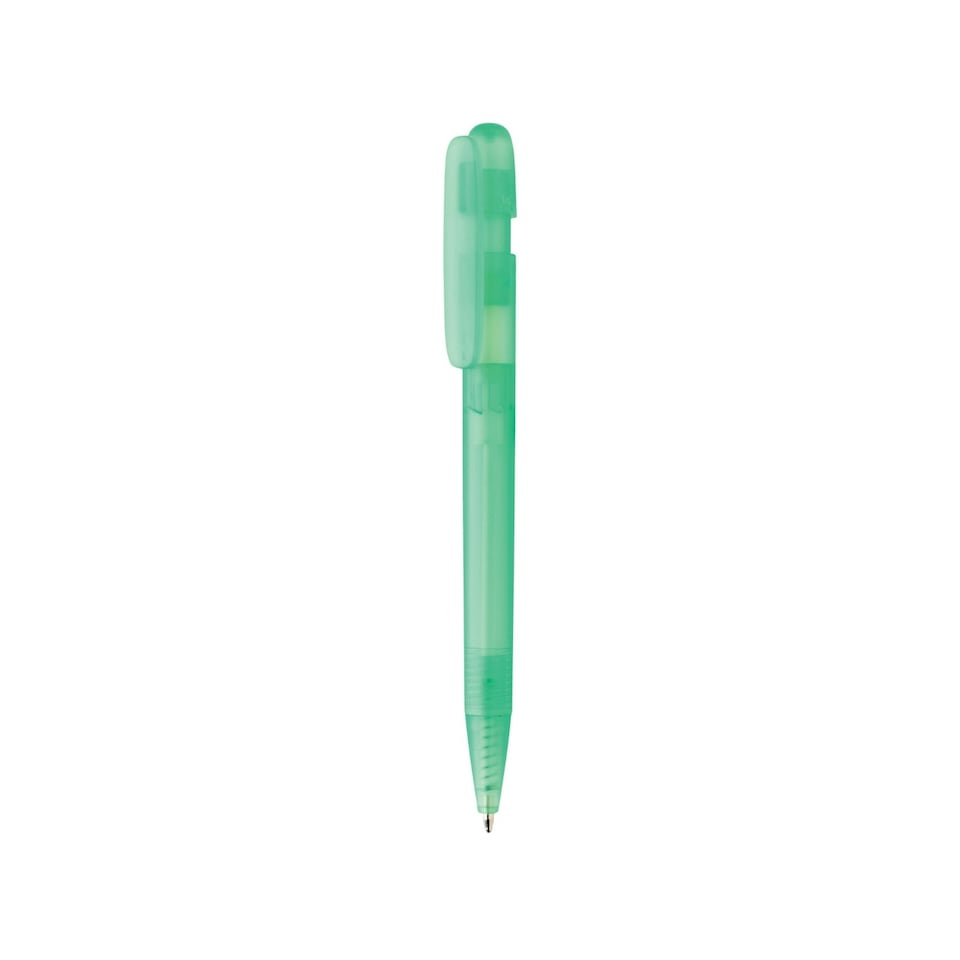 image 1 of XD Collection Devin Transparent Recycled ABS Plastic Pen - Green - One Size