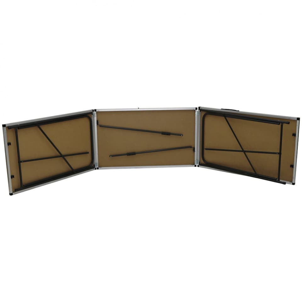 image 1 of 3m Aluminium Folding Wallpaper Pasting Decorating Table | Black
