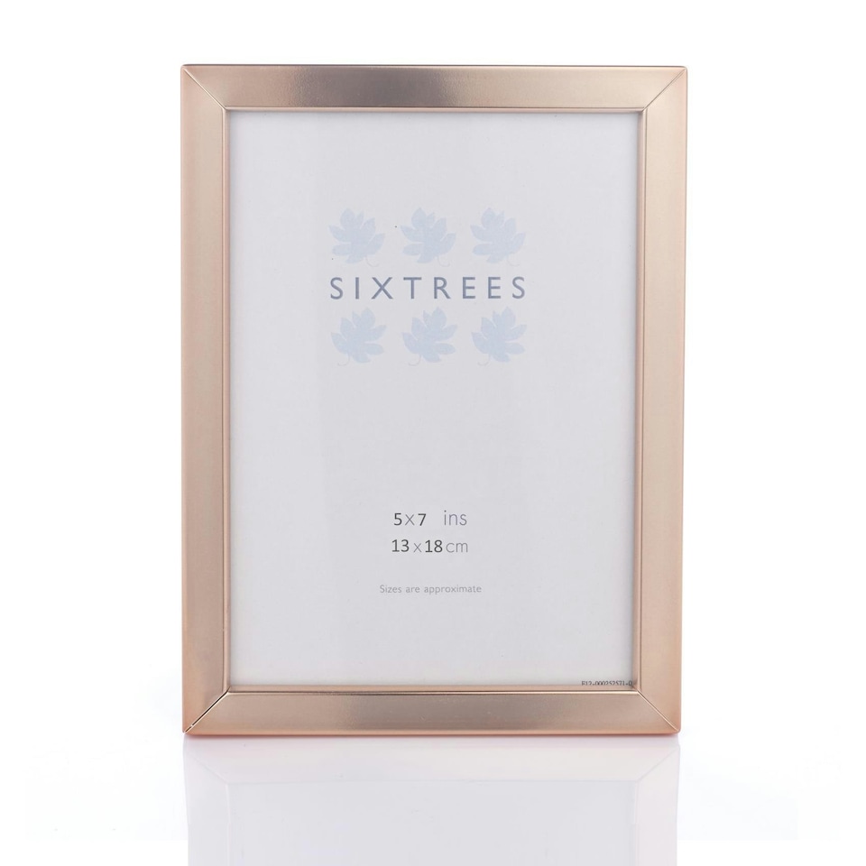 Sixtrees Square Edge 5x7" Photo Picture Frame | Multi | One Size
