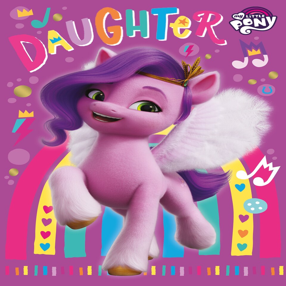 image 1 of My Little Pony Daughter Birthday Card