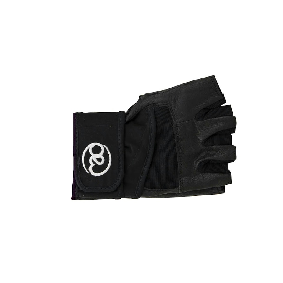 image 1 of Fitness Mad Suede Training Gloves - Black - L