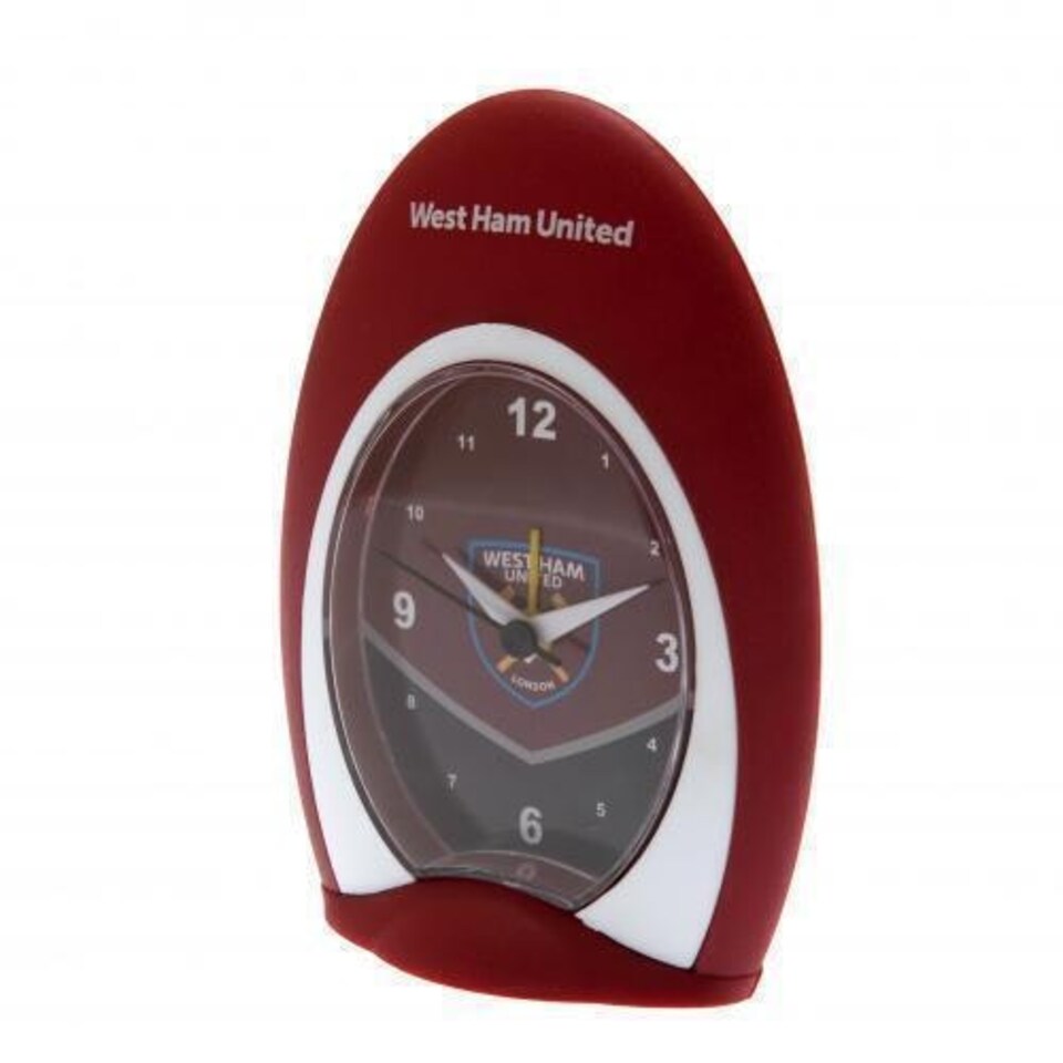 image 1 of West Ham Swoop Alarm Clock Brown