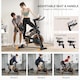 image 6 of HOMCOM Exercise Bike Indoor Cycling with LCD Display, Heart Rate Sensor