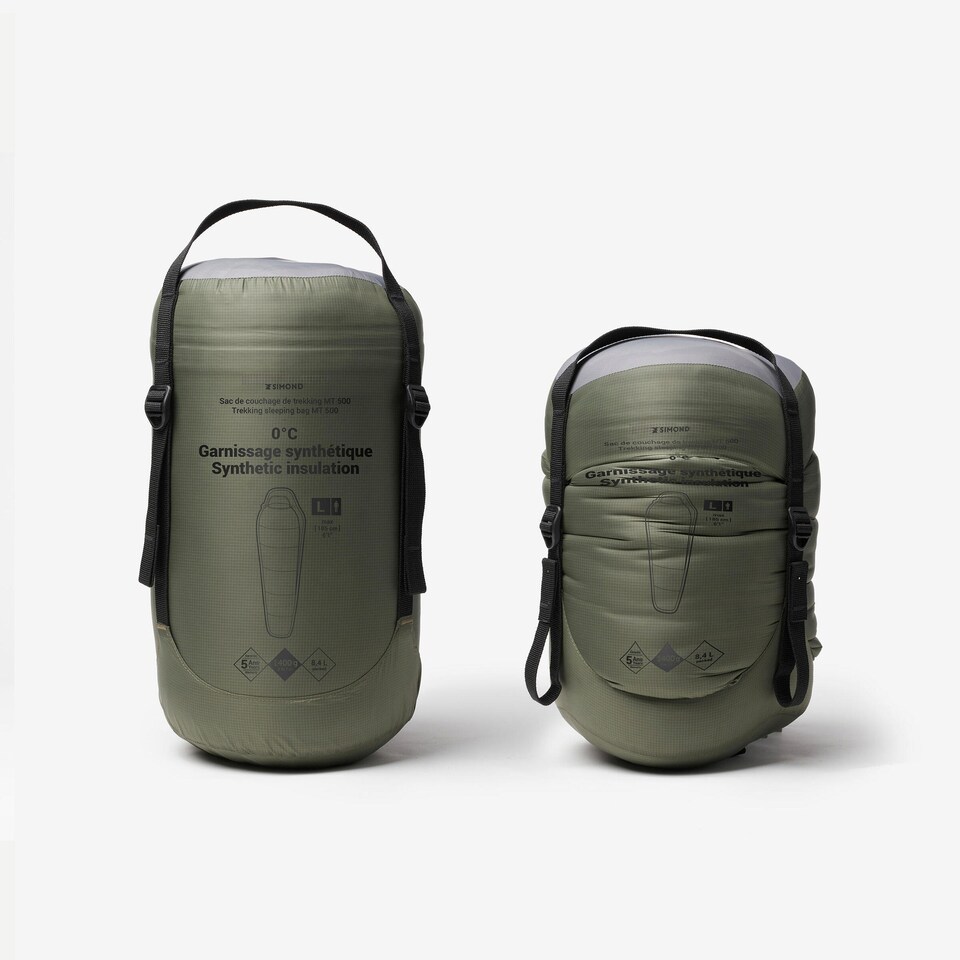 image 1 of Decathlon 0°C trekking sleeping bag MT500