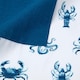 image 4 of Homescapes Blue Sea Animal 100% Cotton Apron | Blue | One Size