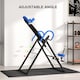 image 6 of HOMCOM Adjustable Gravity Inversion Table with Safety Belt, Blue