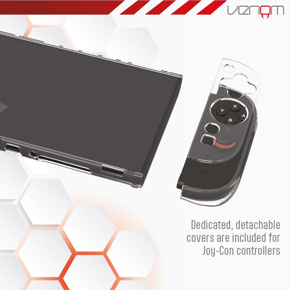 image 1 of Venom Console Protector Pack for Nintendo Switch 2