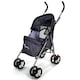 image 6 of Pet Stroller Dog Cat Puppy Pram Pushchair Travel Cart Jogging Buggy Carrier (Blue Tartan)