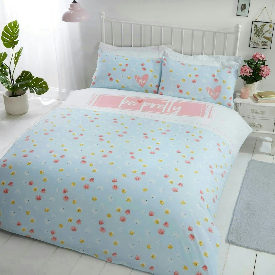image 1 of Be Pretty Duvet Cover Set - King