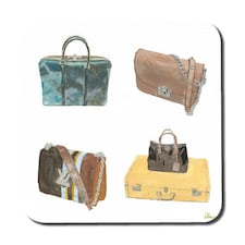 Handbag collage (Coaster)