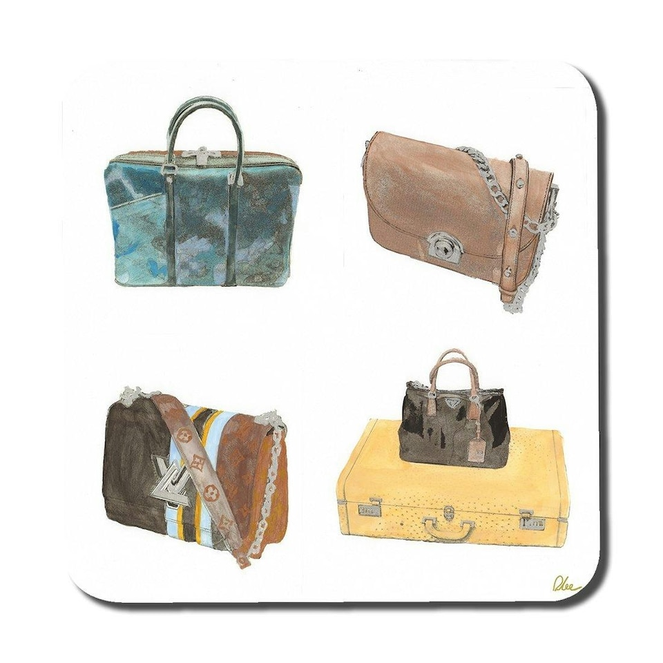 image 1 of Handbag collage (Coaster)