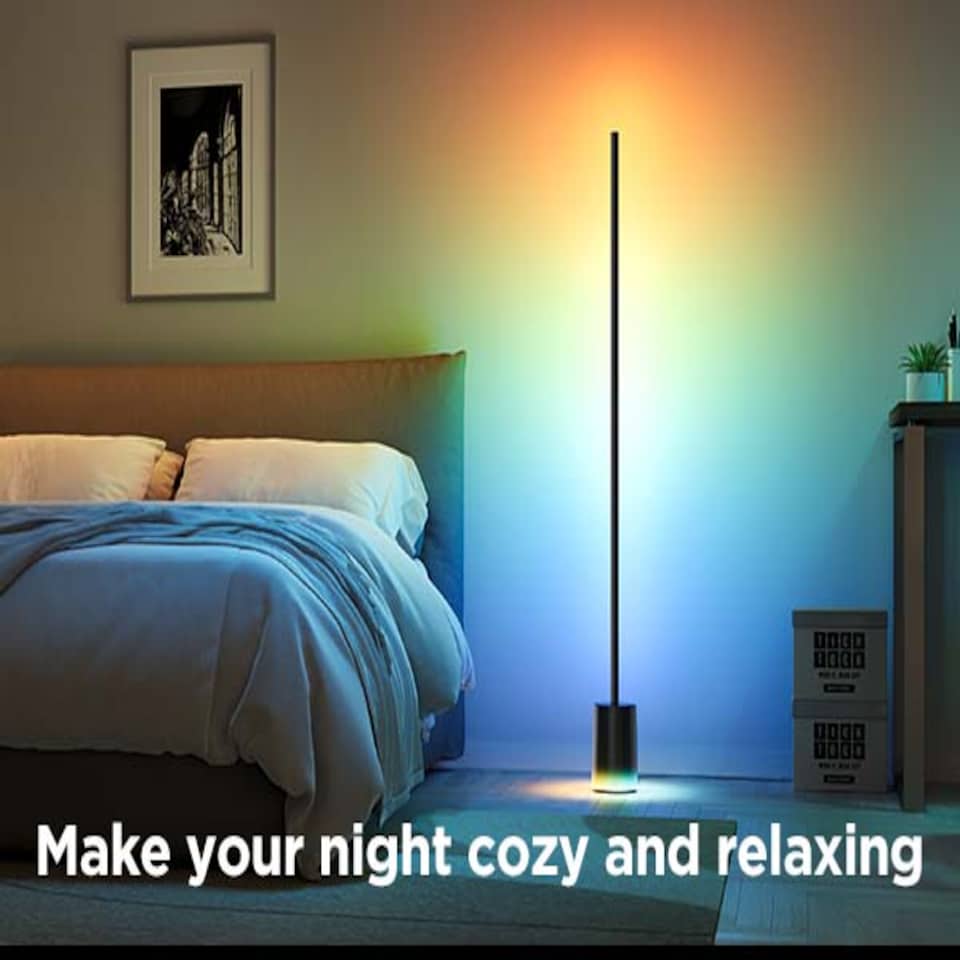 image 1 of Govee Standing Cylinder Floor light - RGBICWW Floor Lamp (Support Matter) | Multi