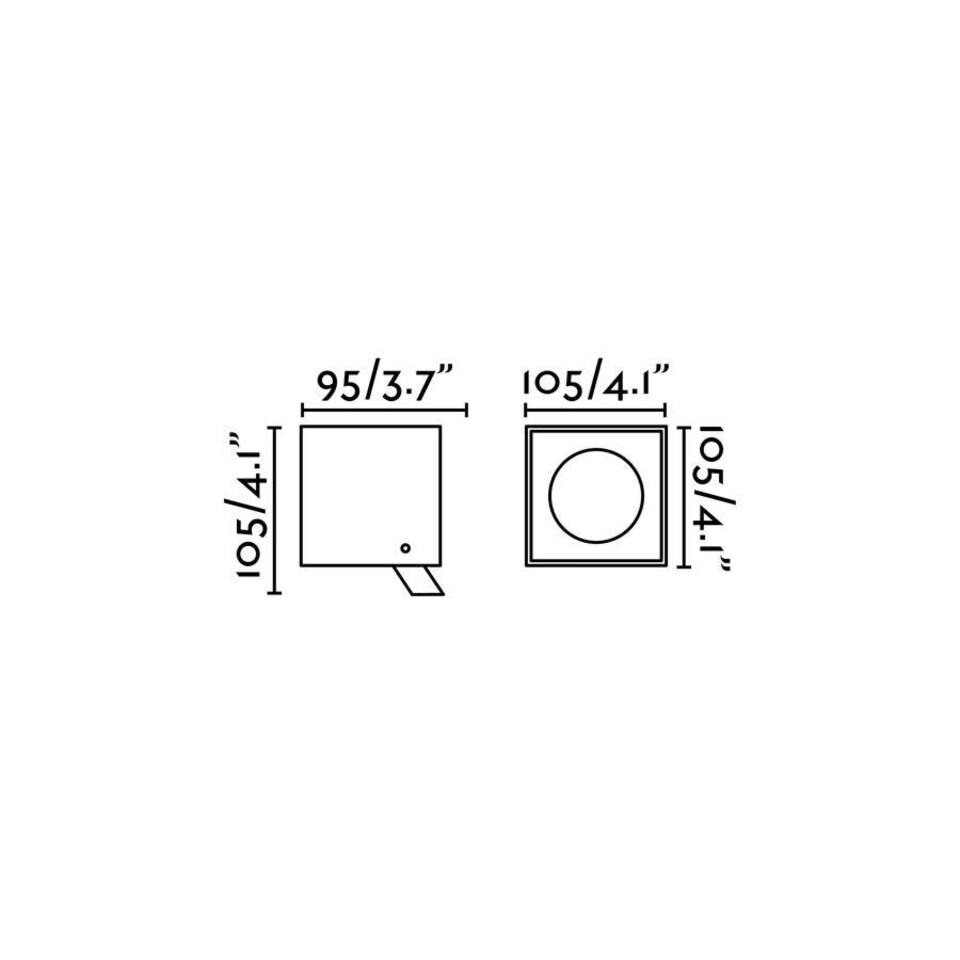 image 1 of Oko Outdoor Spotlight Dark Grey 20W IP65