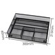 image 2 of 5 Sorter Drawer Mesh Desk File Black Organizer 30 x 21.5 x 6cm
