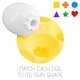 image 4 of The Magic Toy Shop Squeaky Matching Eggs Colour Shape Sorter Toy for Toddlers Babies