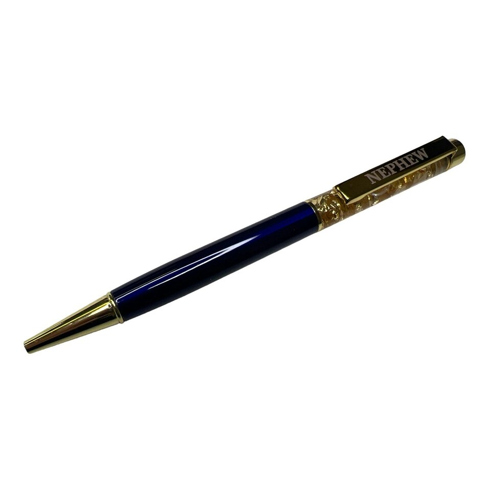 image 1 of Nephew Captioned Gold Leaf Ballpoint Gift Pen
