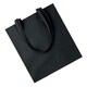 image 2 of MidOcean Cottonel Colour ++ Cotton Shopper Bag - Black - One Size | Black