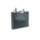 image 2 of Eastern Counties Leather Alice Contrast Panel Leather Handbag - Navy/Ivory - One Size | Blue