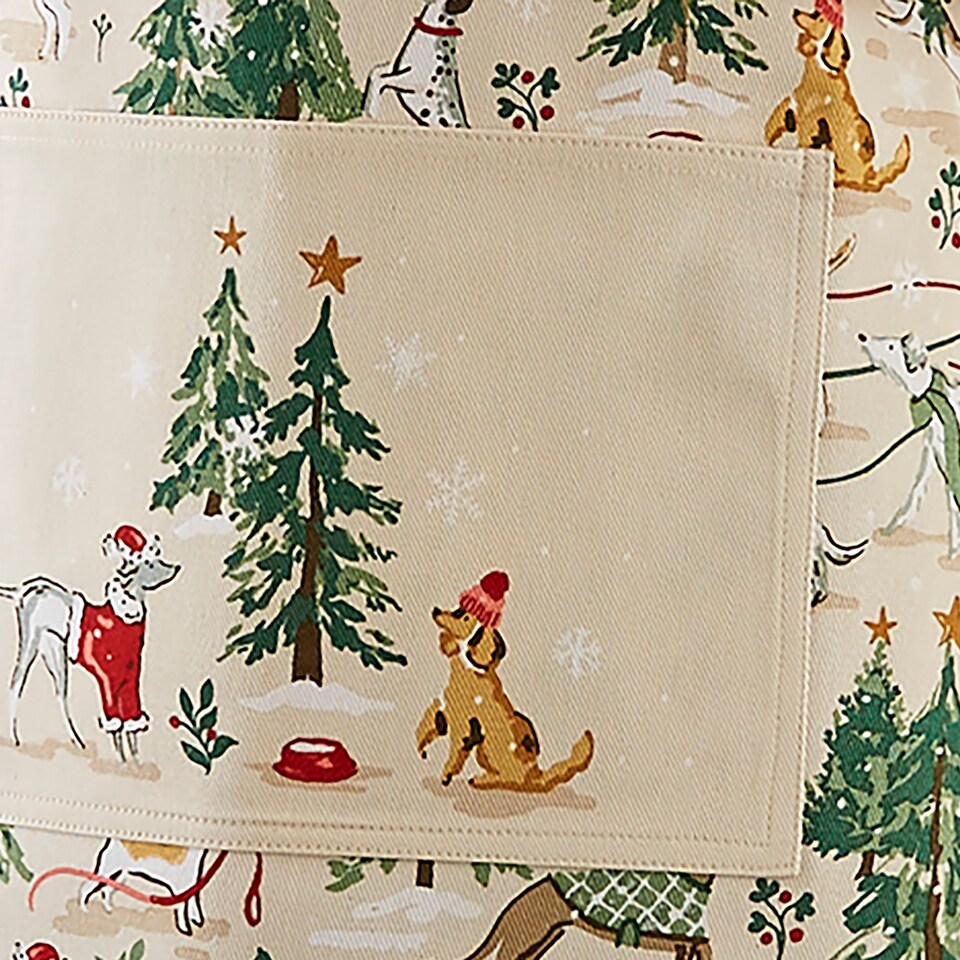 image 1 of Ulster Weavers Winter Walkies Apron - Cotton Beige